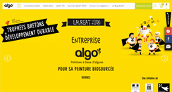 Desktop Screenshot of peinture-algo.fr